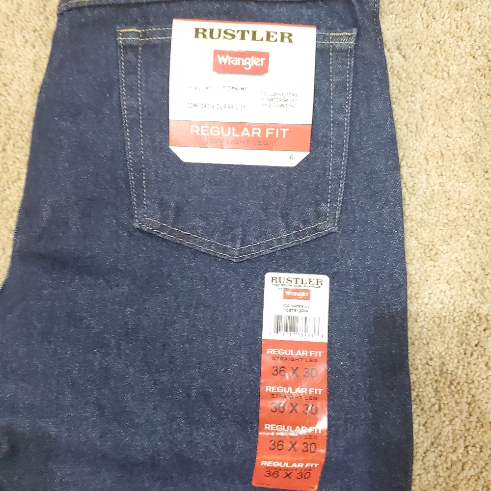 Wrangler Rustler 36x30 jeans